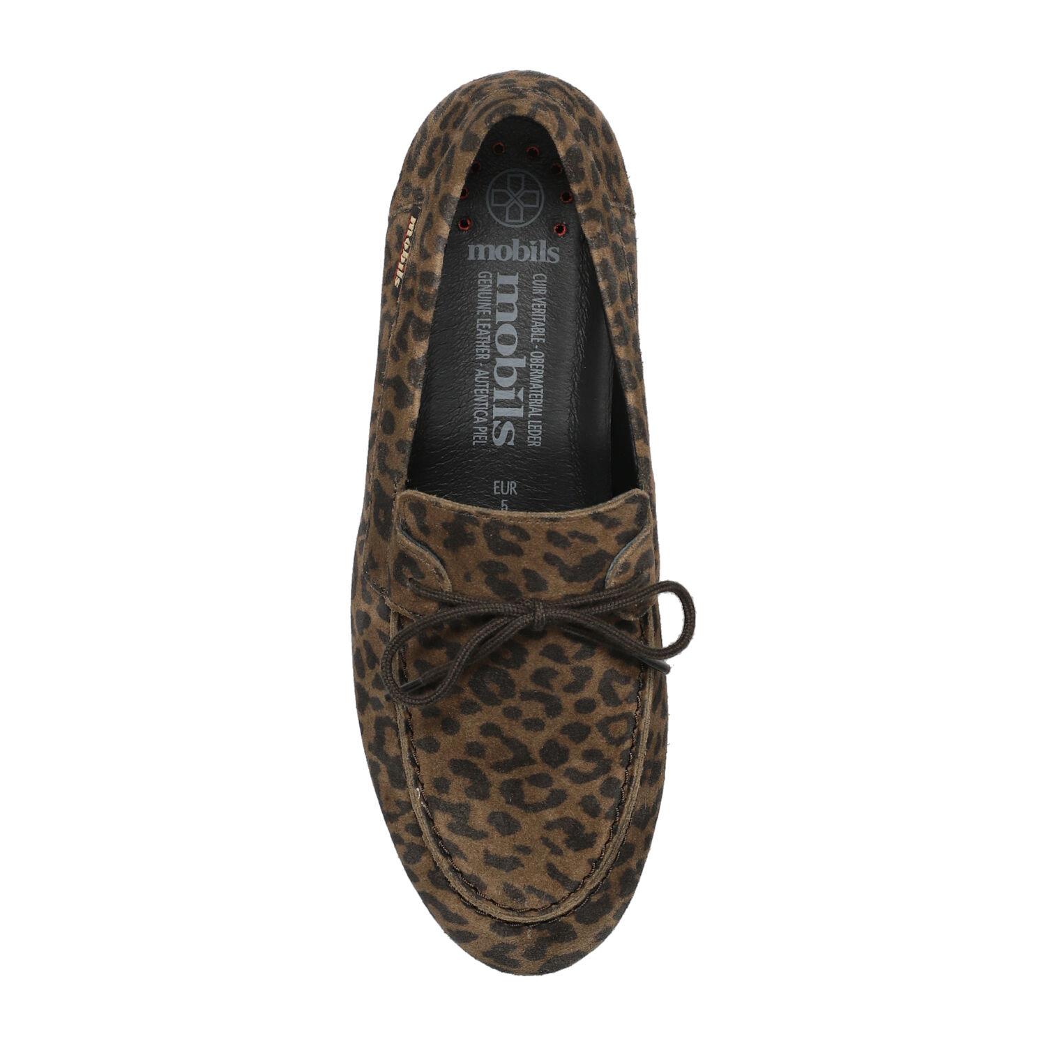mocassins femme modèle Siam brun fonce - Mephisto